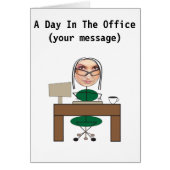 A Day In The Office (woman) (Front)