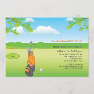 A Day of Golf Invitation