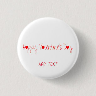 A day of love and all who love button