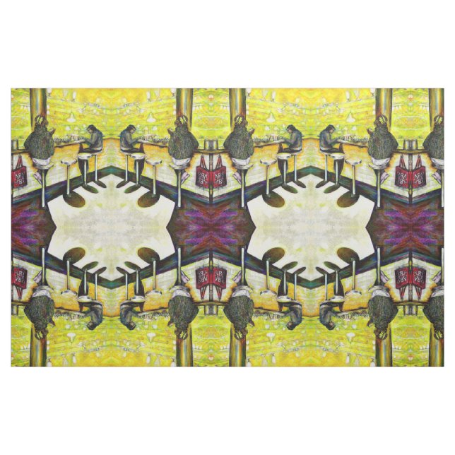 A Day Off from Crazy Fabric (Fat Quarter)
