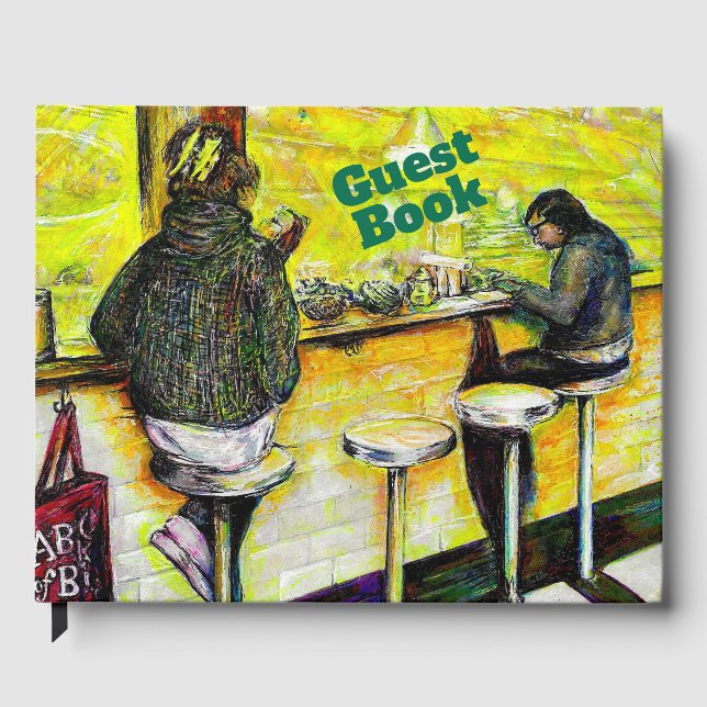 A Day Off from Crazy Guest Book (Front)