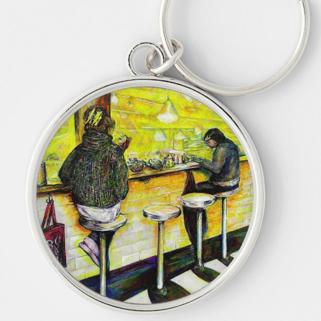 A Day Off from Crazy Keychain (Front)