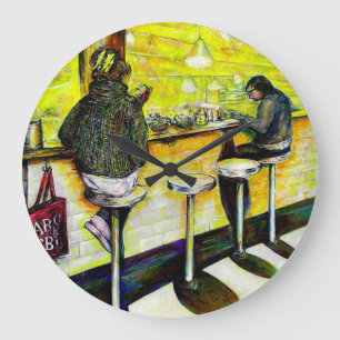 A Day Off from Crazy Large Clock