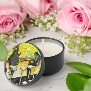 A Day Off from Crazy Mini Candle Favors