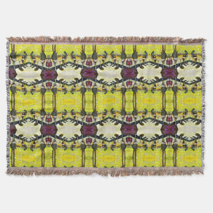 A Day Off from Crazy Throw Blanket