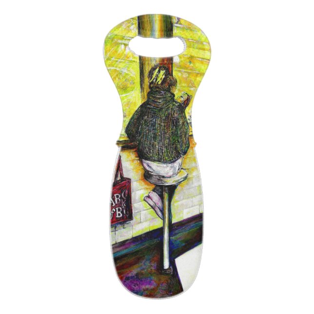 A Day Off from Crazy Wine Bag (Front Flat)