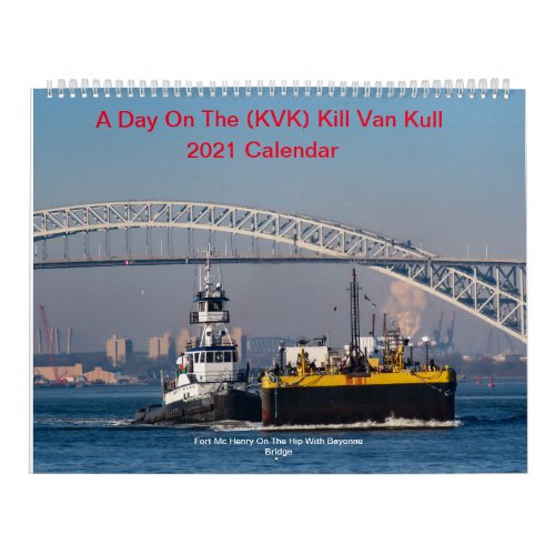 A Day On The KVK Kill Van Kull__ 2021 Calendar