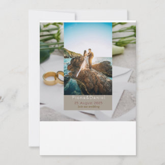 A Day to Remember – Wedding Invitation with Heart