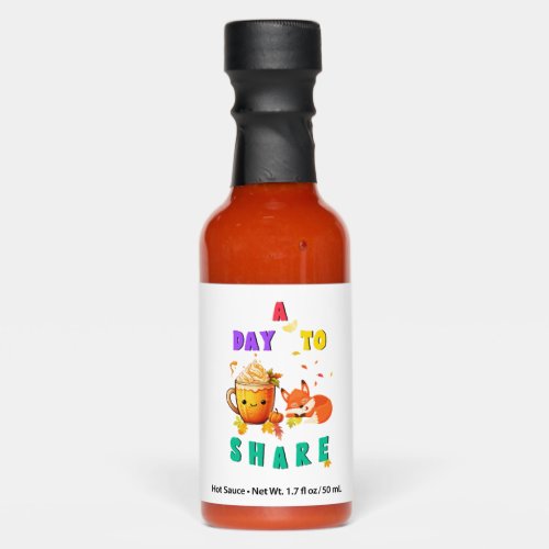 A Day To Share Ginkgo Oak Botany Fox Thanksgiving Hot Sauces