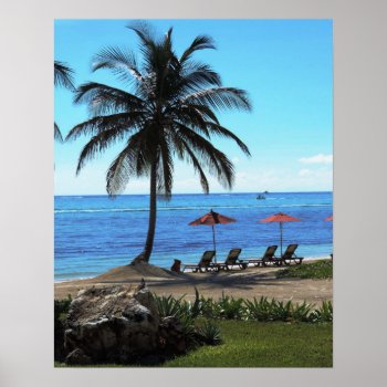 A Day Under The Palm Poster by TristanInspired at Zazzle