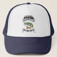 Funny Bass Fishing Trucker Hat