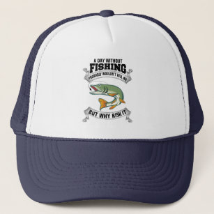 Embroidered Cap Fishermen, Meme Funny Hat For Fishing Lovers