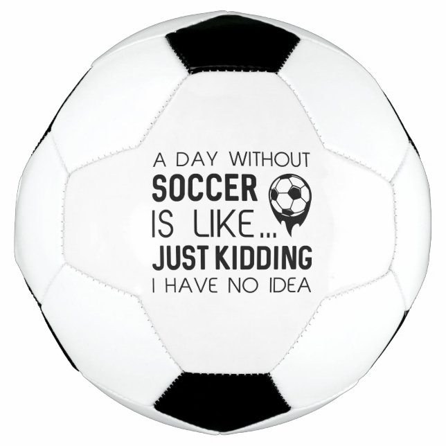 A Day Without Soccer Ball (Front)
