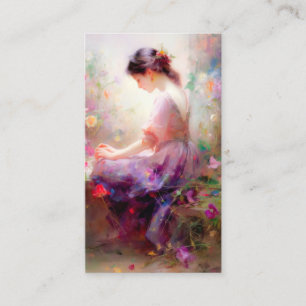 A Daydream of Flowers Business Card