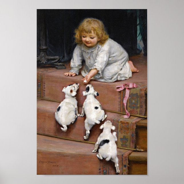 A Dead Heat | Arthur John Elsley Poster (Front)