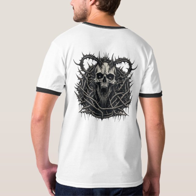 A Death Metal Logo for the Damned T-Shirt (Back Full)