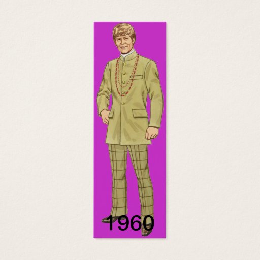 Customizable A Decade Apart Bookmark Business Card Template