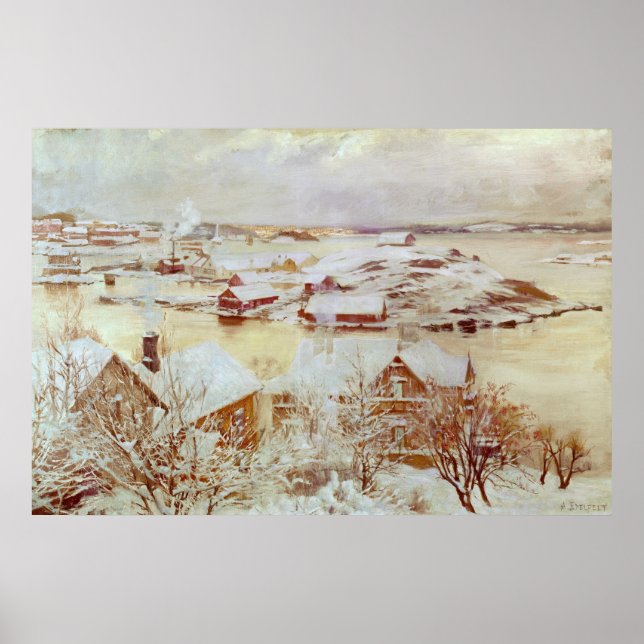 A December Day  c.1893 Poster (Front)