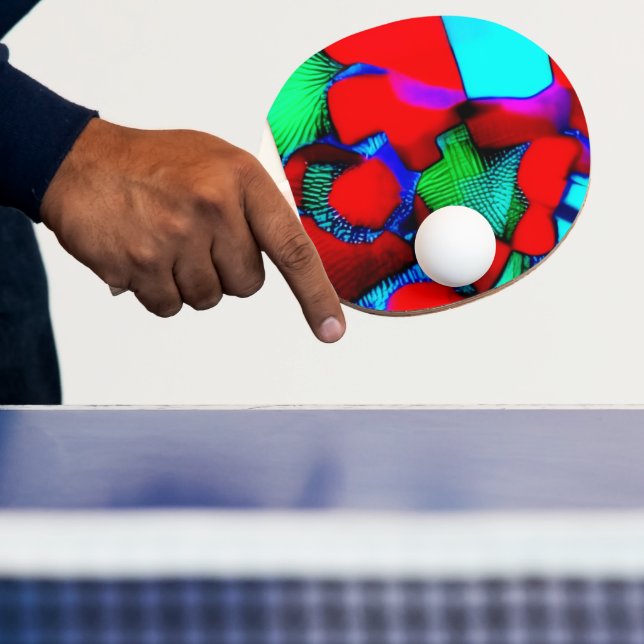 A Decorated Ping Pong Paddle (Insitu)