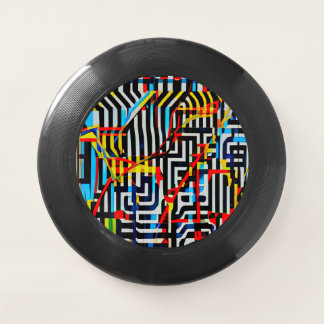 A Decorated Wham-O frisbee. Frisbee