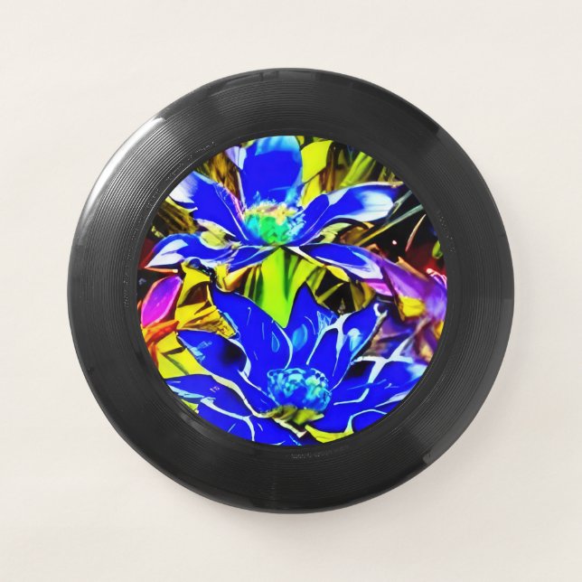 A Decorated Wham-O frisbee. Frisbee (Front)
