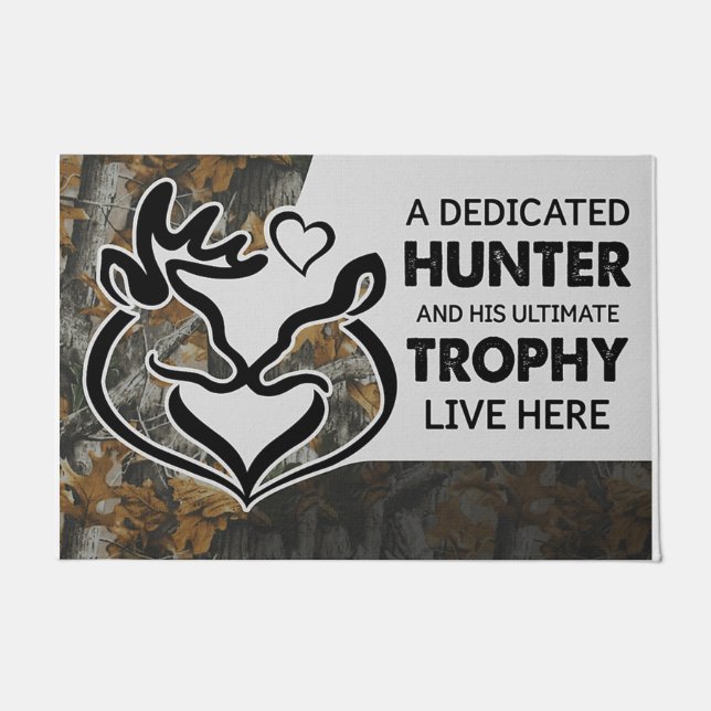 A Dedicated Hunter And His Ultimated Trophy Doormat (Front)