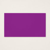A deep purple background accented by a bright whit (Back)