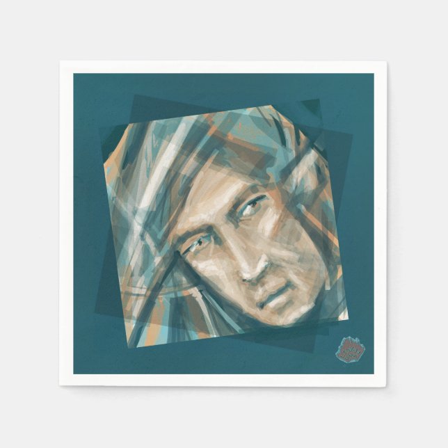 A Defiant Green Elf Napkins (Front)