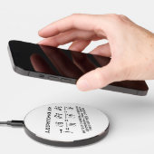 A Definition Of Jerk Physics Equation Humor Wireless Charger (Hand)
