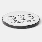 A Definition Of Jerk Physics Equation Humor Wireless Charger (Front 2)