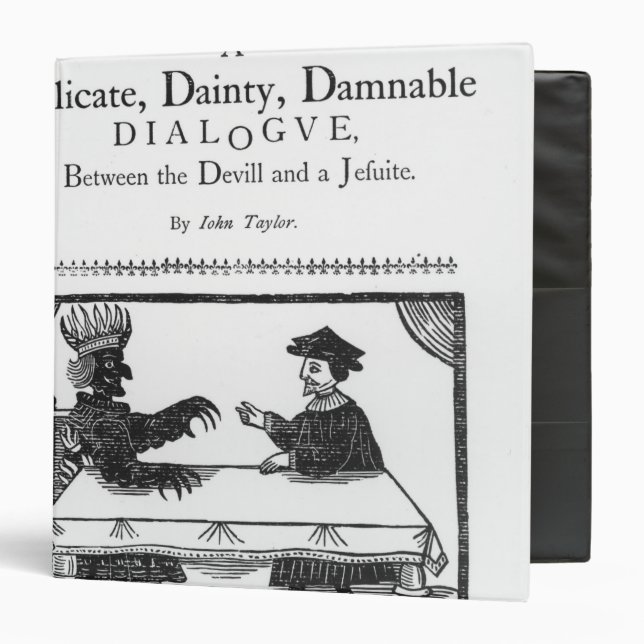 A Delicate Dainty Damnable Dialogue Binder (Front/Inside)