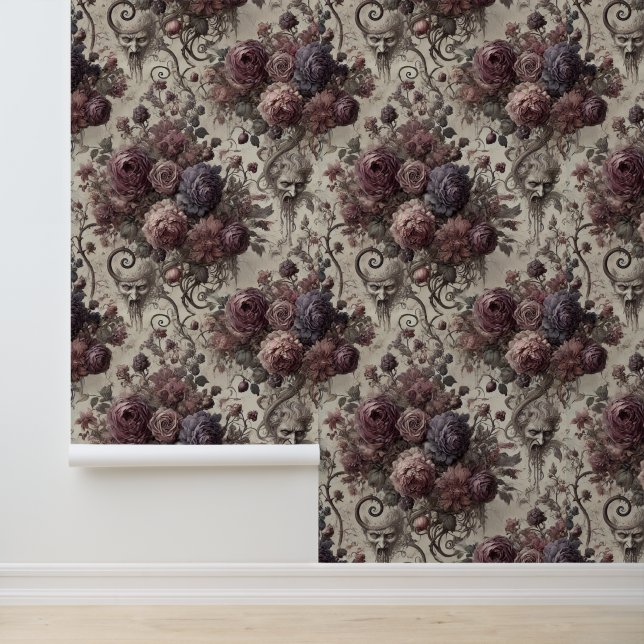A Delicate Repulsion – Gothic Victorian Design Wallpaper (Application)