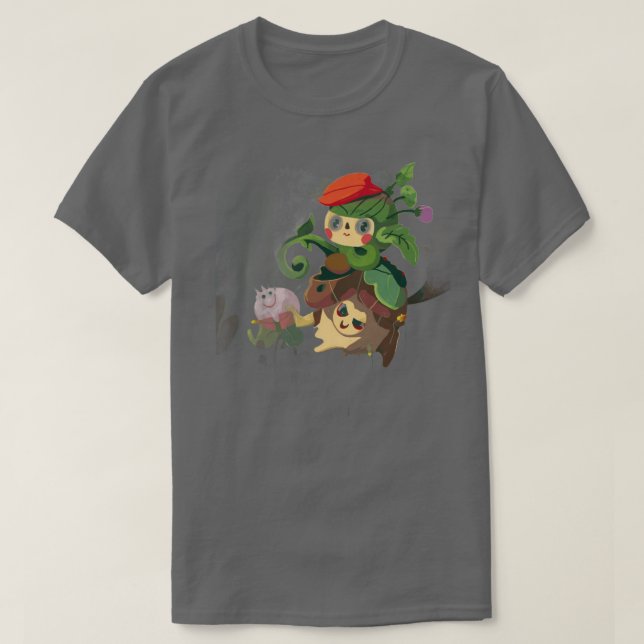 A Delightful and imaginative illustration t-shirt  (Design Front)