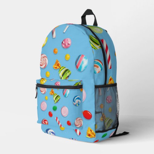 A Delightful Assortment of Sweets Printed Backpack