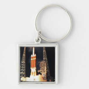 A Delta IV Heavy rocket lifts off Keychain