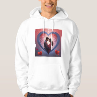 A design for a spiritual Valentine's Day that r... Hoodie