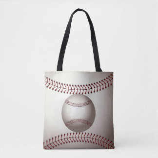 A Design of a Base Ball Tote Bag