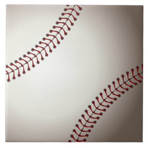 A Design of a Base or Soft Ball Ceramic Tile