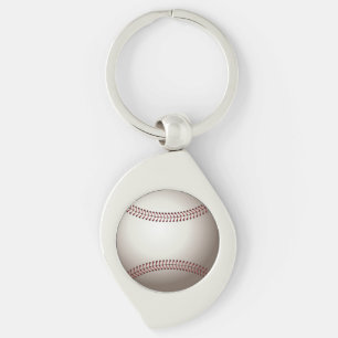 A Design of a Base or Soft Ball Keychain