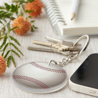 A Design of a Base or Soft Ball Keychain