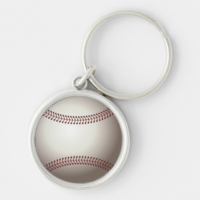 A Design of a Base or Soft Ball Keychain (Front)