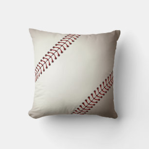 A Design of a Base or Soft Ball Throw Pillow