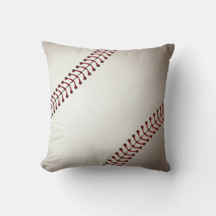 A Design of a Base or Soft Ball Throw Pillow