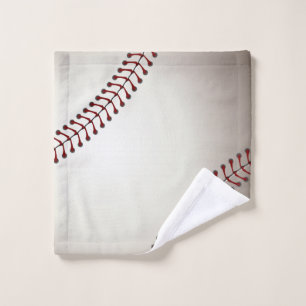 A Design of a Base or Soft Ball Wash Cloth
