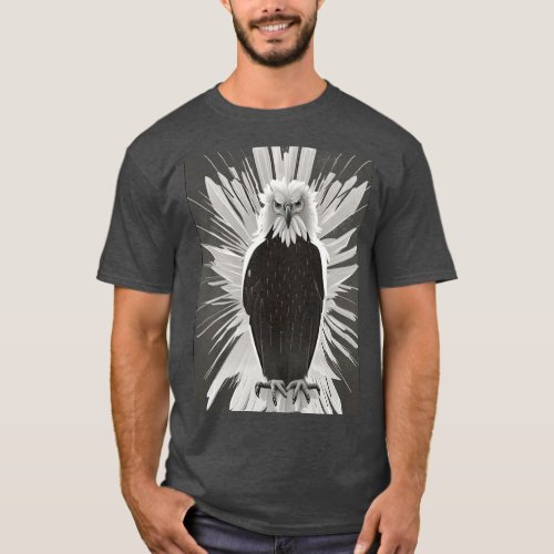 A design of eagle  T_Shirt