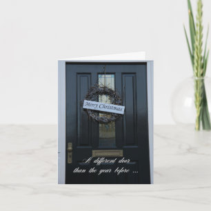 A Different door - New Address Holiday card