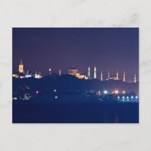 A Different Silhouette of Istanbul Postcard