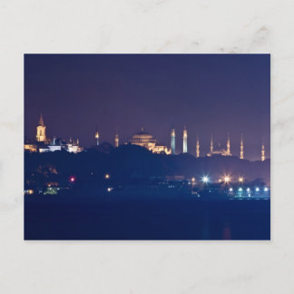 A Different Silhouette of Istanbul Postcard