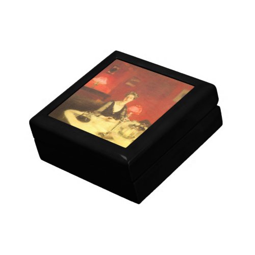 A Dinner Table at Night by John Singer Sargent Gift Box