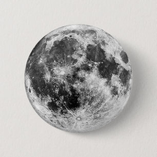 A distinctive brooch with a moon motif button